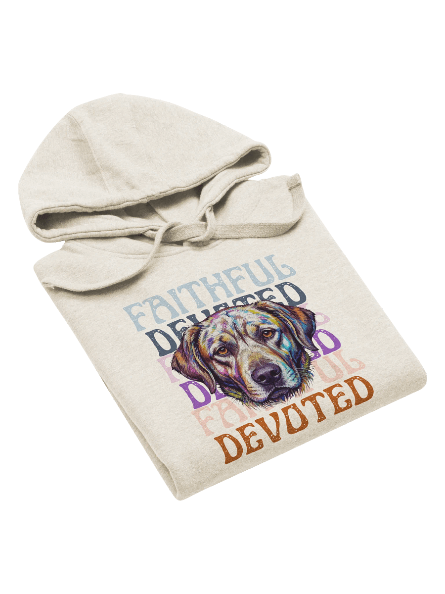 Faithful and Devoted Front Graphic Hoodie product image (5)