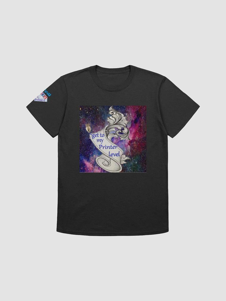 get to my printer level , Herren T-Shirt product image (1)