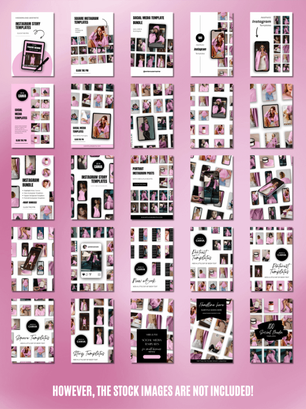 MRR/PLR Pinterest Templates for Digitals product image (2)