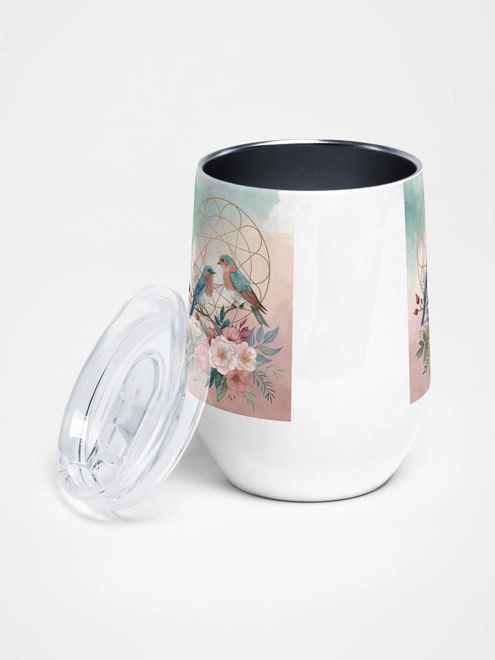 Avian Elegance Wine Tumbler product image (2)