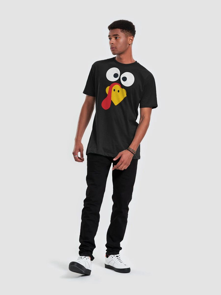 Cute Turkey Face Thanksgiving T-Shirt | Adorable & Festive Tee for the Holiday Season product image (58)