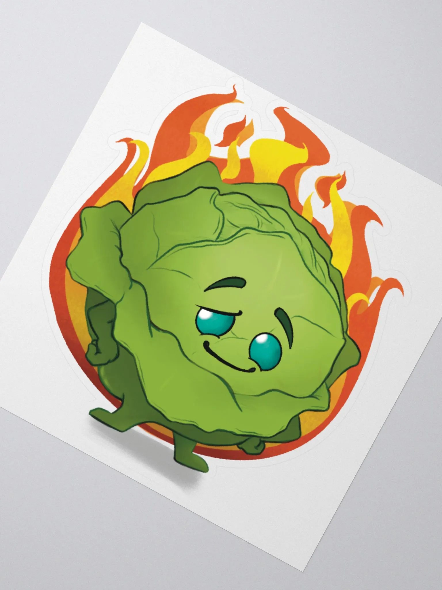 Spicy cabbage sticker product image (2)