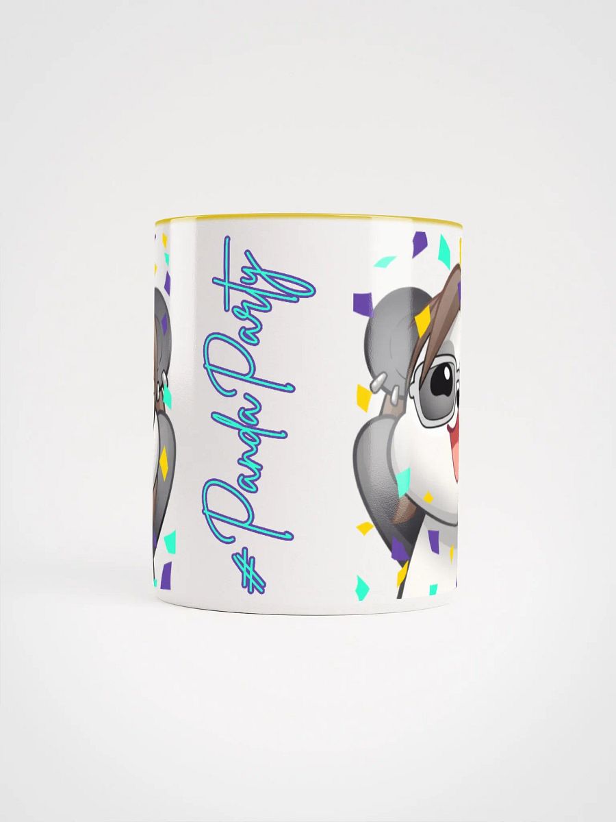 #PandaParty Mug (Yellow - 11 oz) product image (5)