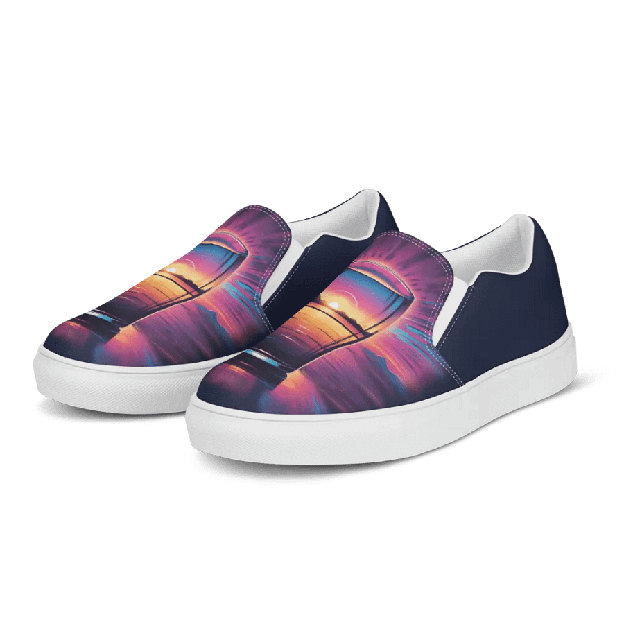 Beer Sunset Slip on Shoes product image (4)