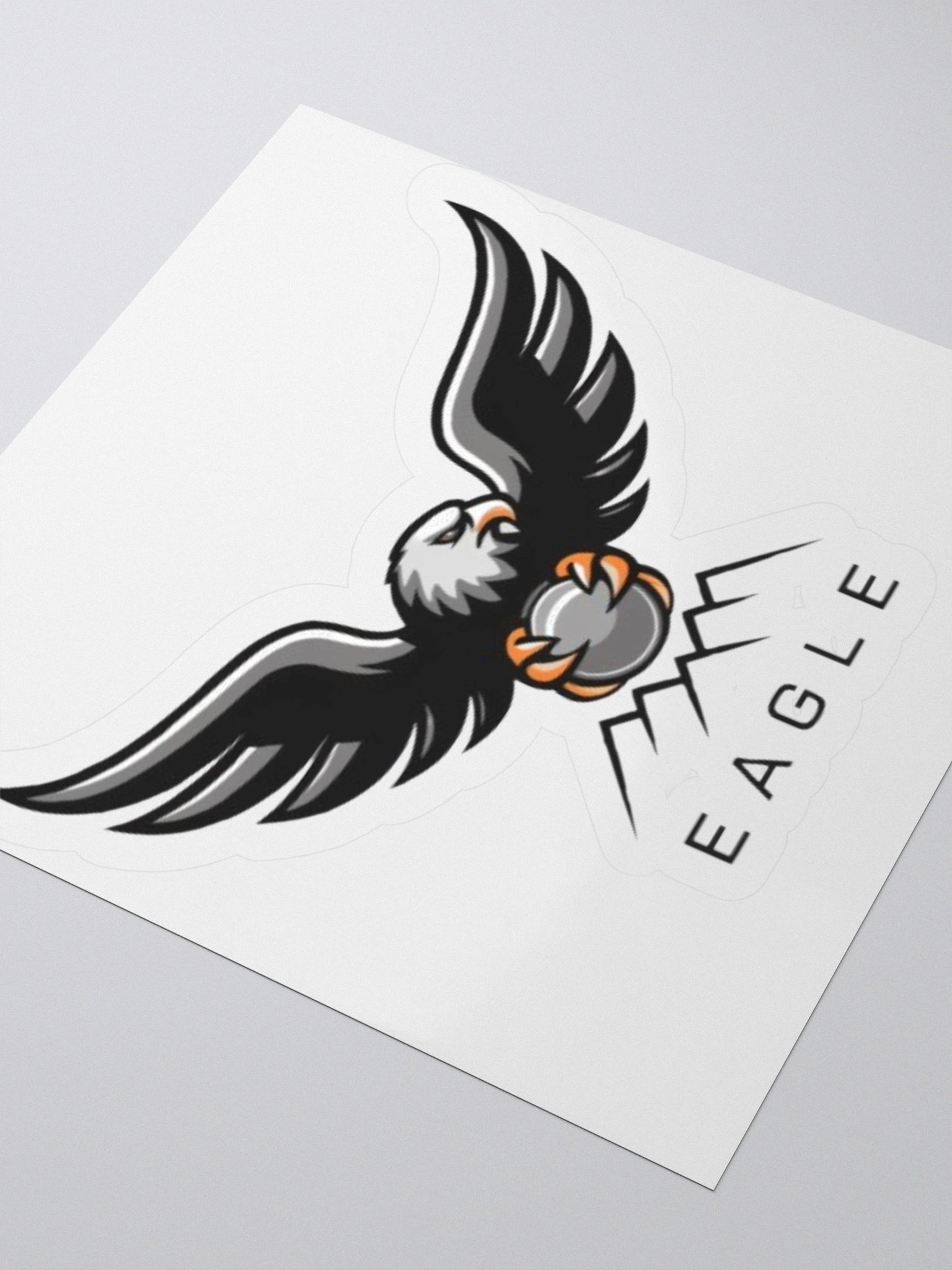 Majestic Eagle Vinyl Sticker - Nature-Inspired Design product image (9)