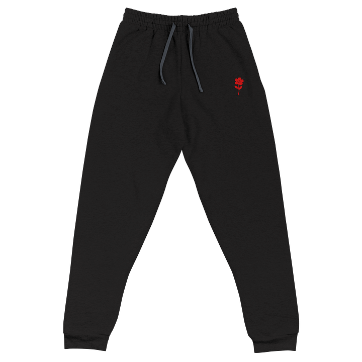 CHERRY BLOSSOM BLOOD RED LOGO EMBROIDERED SWEATPANTS product image (1)