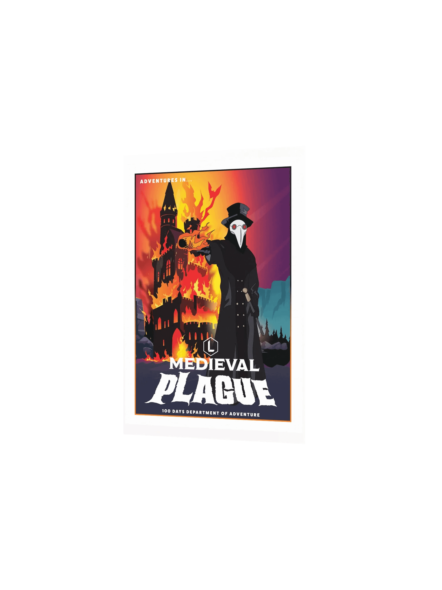 Burn the Plague Poster product image (9)