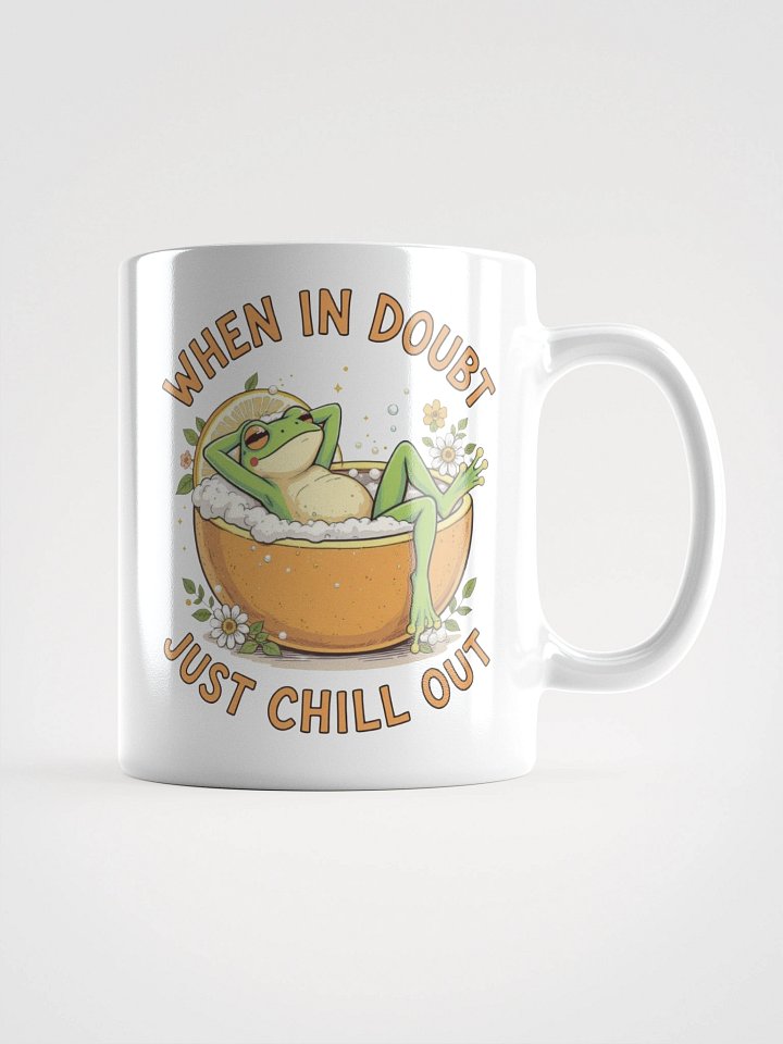 Chill Out Frog Mug product image (1)