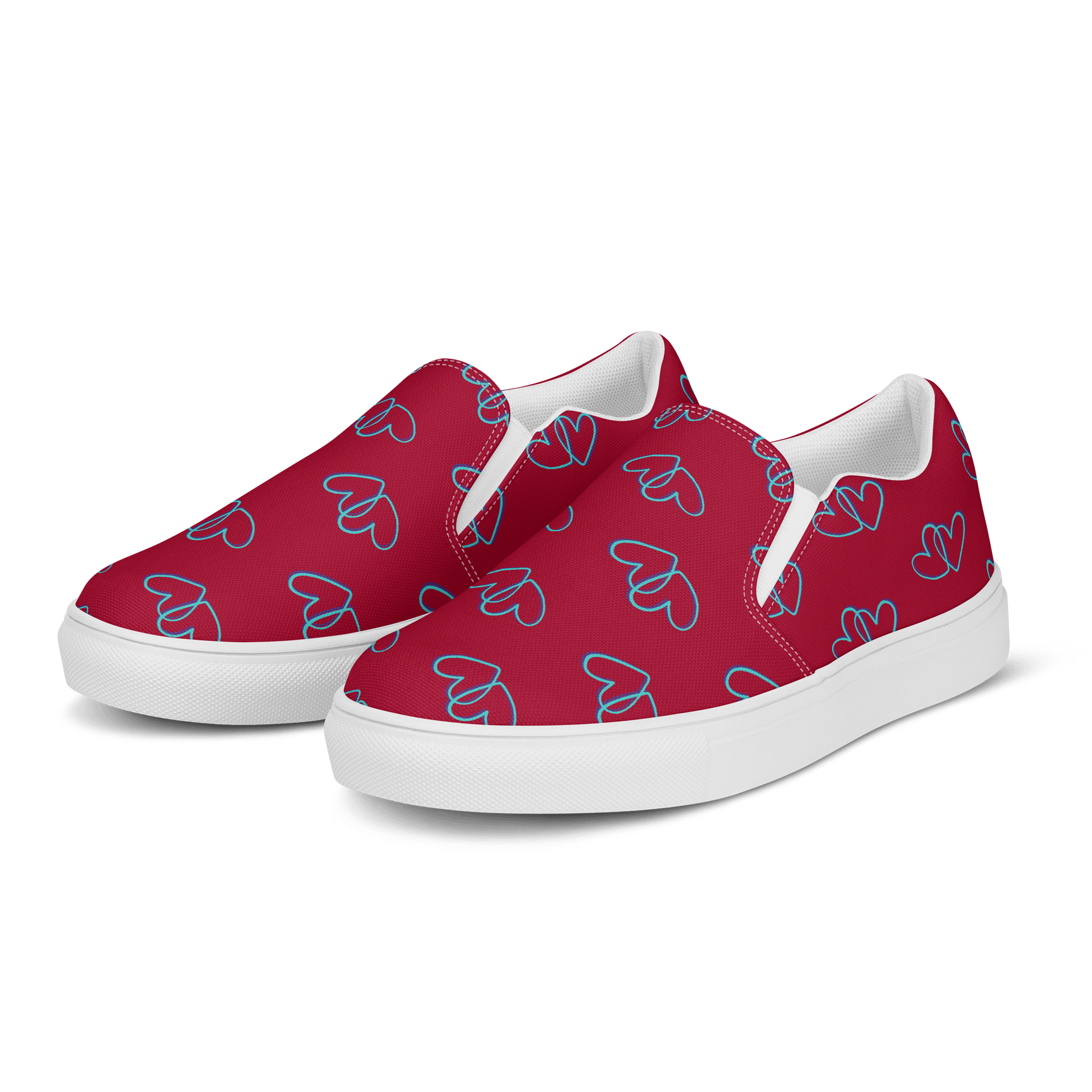 Red Heart Women's Canvas Slip-On Shoes product image (3)