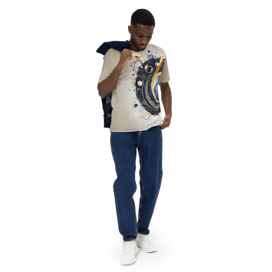 Blue Circle T shirt product image (5)
