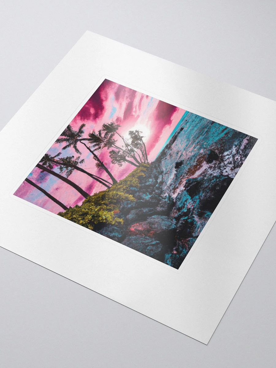Galactic Wild Colorful Beach Sigma Sticker product image (3)