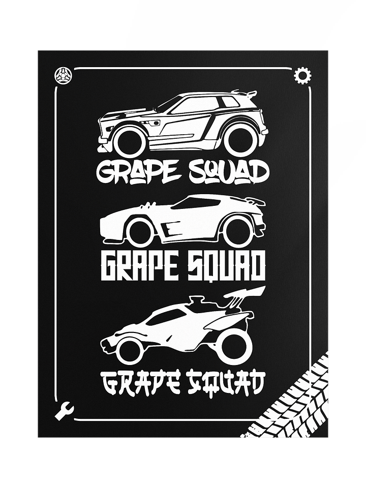 The Grape Garage Blackout Poster product image (1)