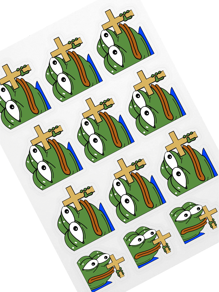 Stickers! - Pepe Cross Pack product image (1)