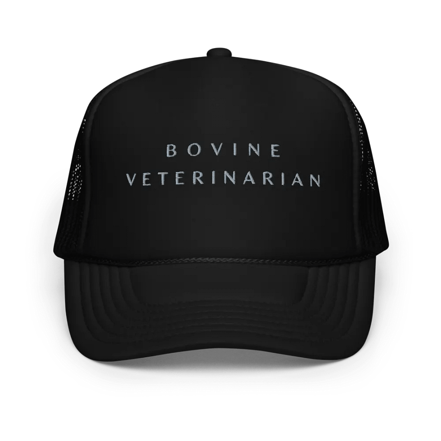 "Bovine veterinarian" embroidery hat product image (1)