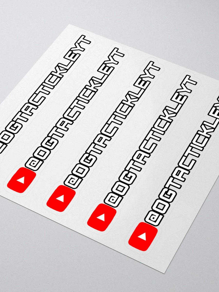 OGTACTICKLEYT Sticker Sheet product image (3)