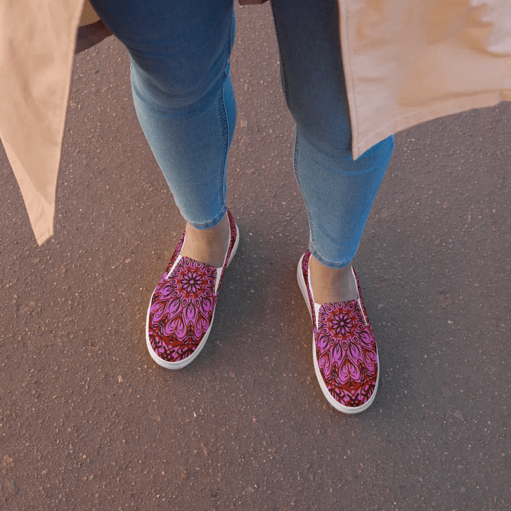 Mystic Mandala Slip-Ons product image (1)