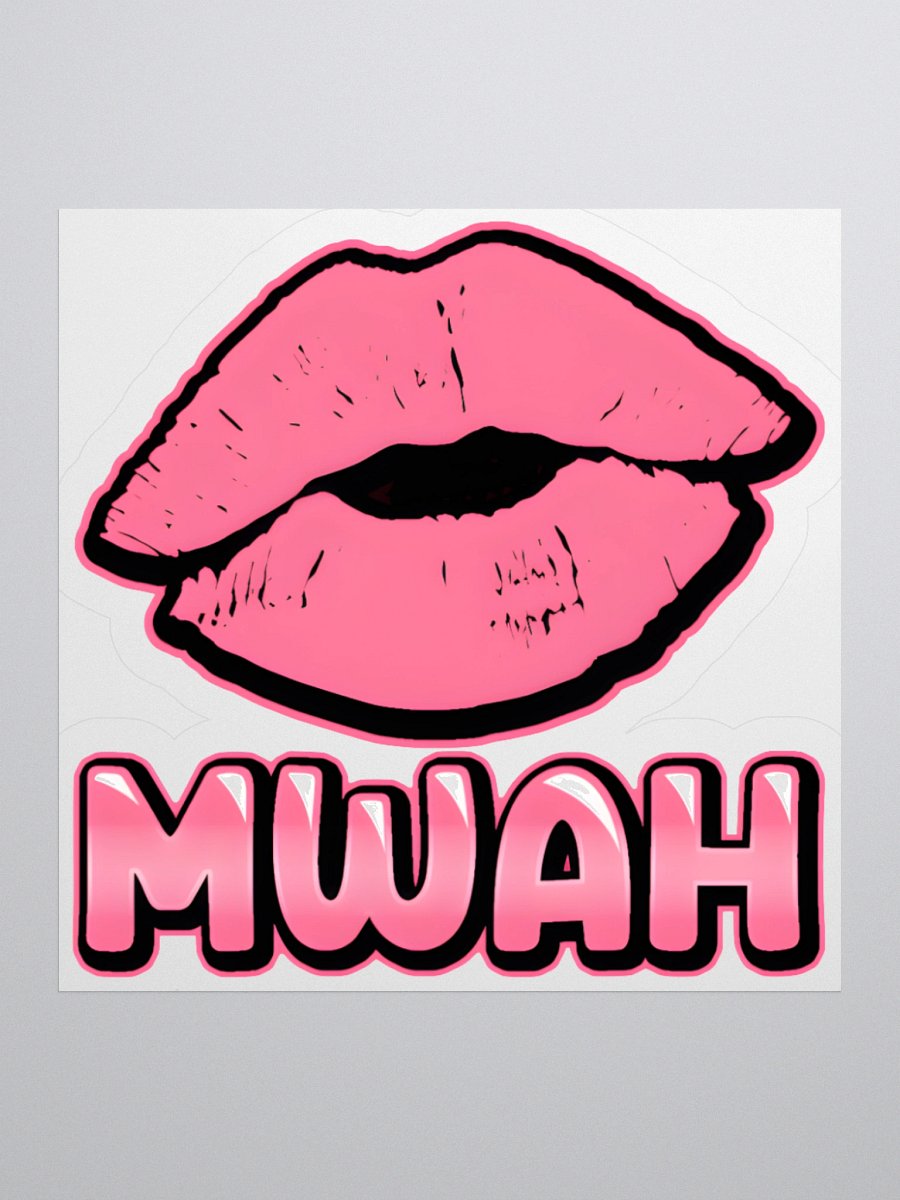 MWAH Kiss Cut Stickers product image (1)