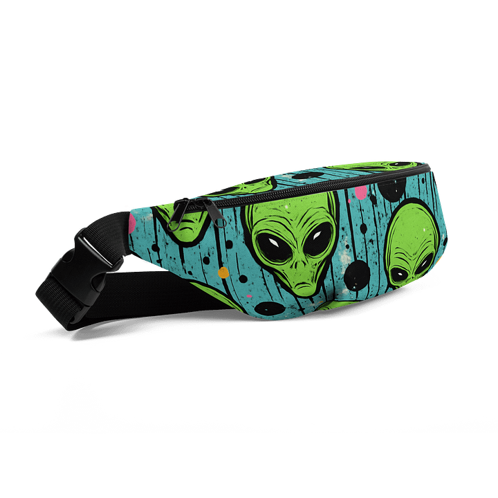 Aliens Paint Neon Graffiti Pop Art - Fanny Pack product image (2)