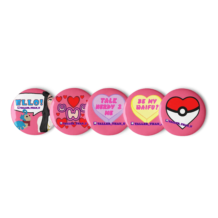 Taller love pins product image (1)
