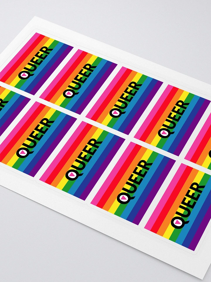 Queer Rainbow Flag - Stickers product image (2)