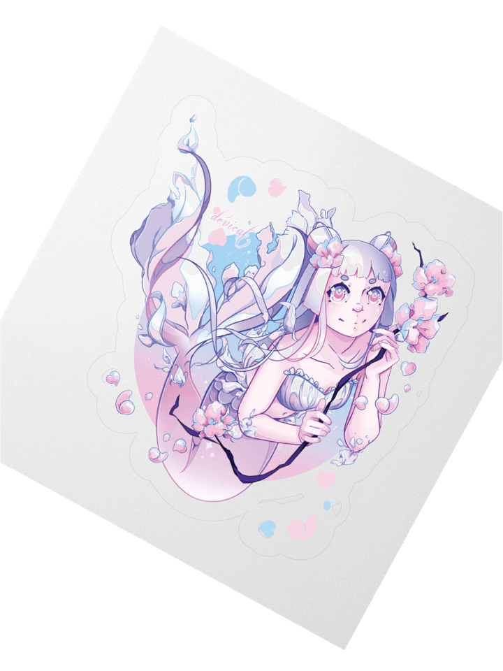 Sticker • CandiCat Mermaid • 2025 product image (4)