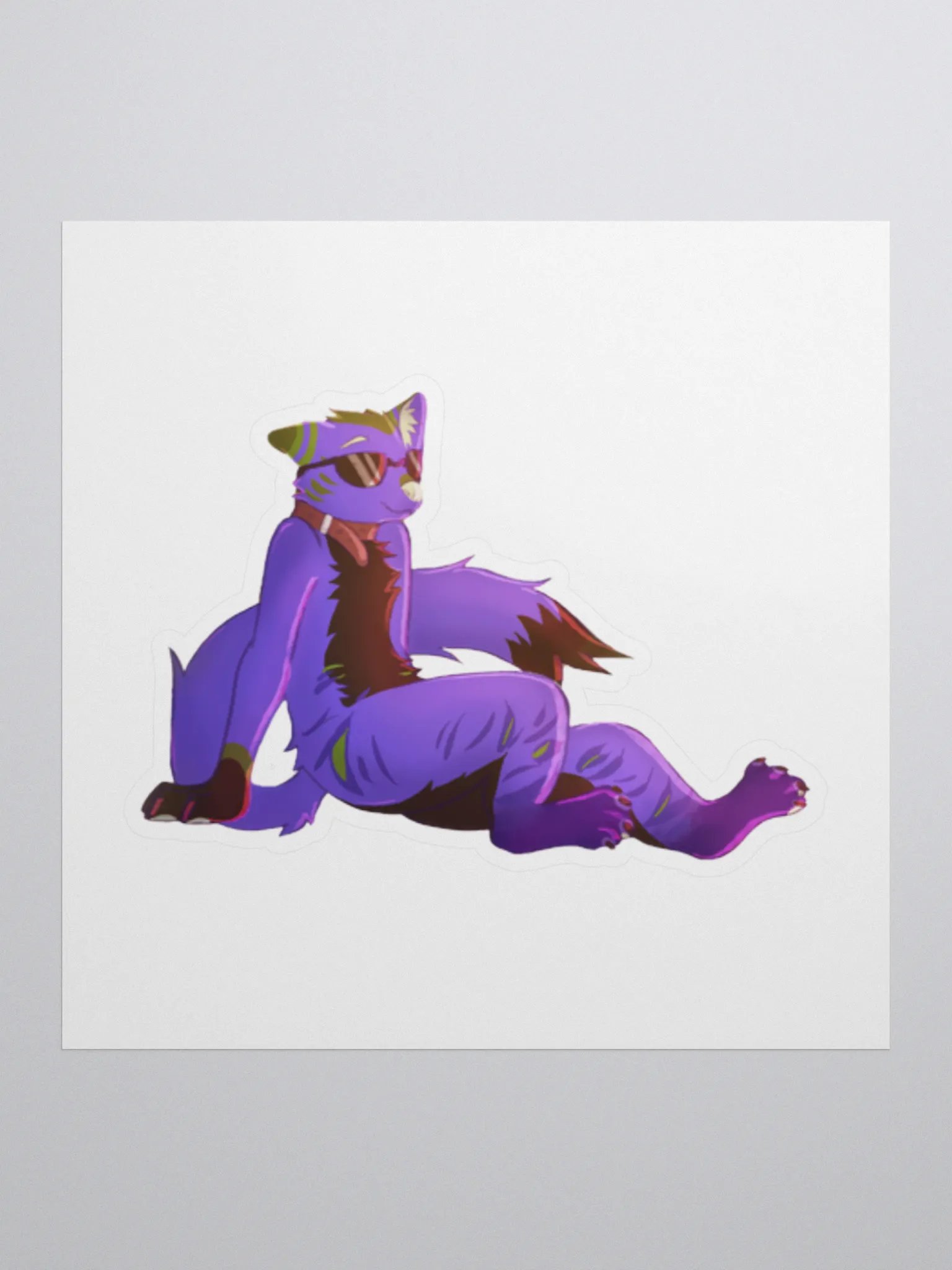 Chilling Skyks sticker product image (1)