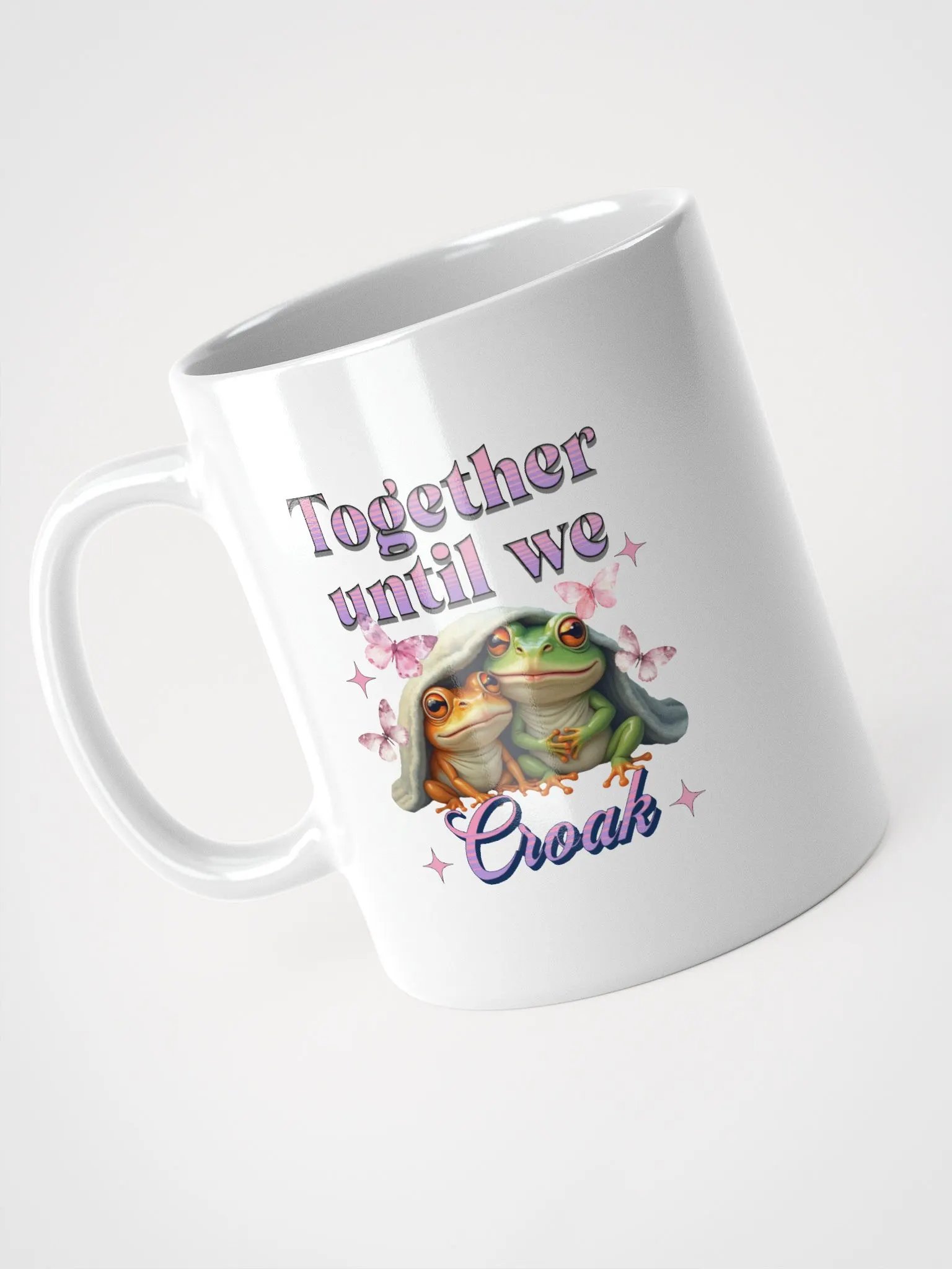 Together Until We Croak Frog Frogtastic Love Mug product image (2)