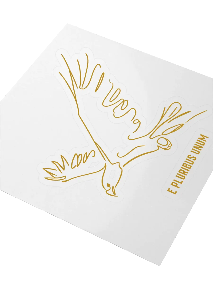 Eagle Kiss Cut Sticker product image (3)