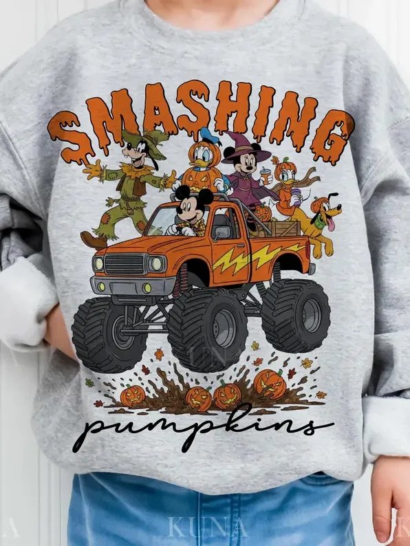 Youth Short Sleeve T-Shirt Halloween Mickey and Friends product image (6)