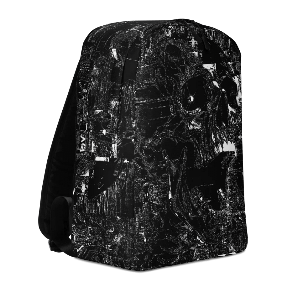 Distorted Chaos All-Over Print Minimalist Backpack Sublicolor 601A product image (4)