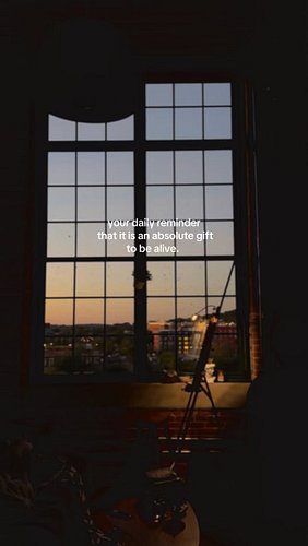 It is. Even on the hard days, even on the days when we as artists have nothing to put on the paper or canvas. It is a gift to...
