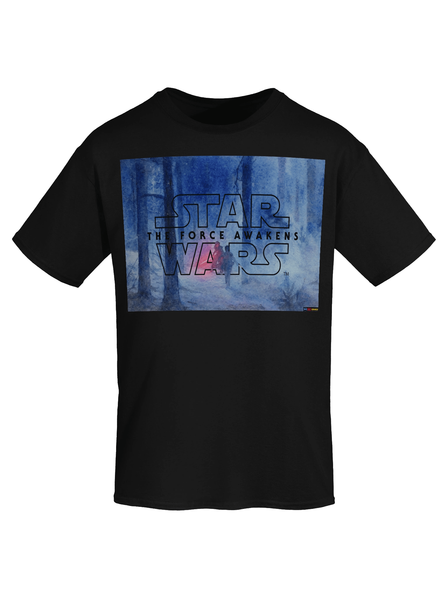 The Force Awakens inspired Title T-Shirt product image (68)