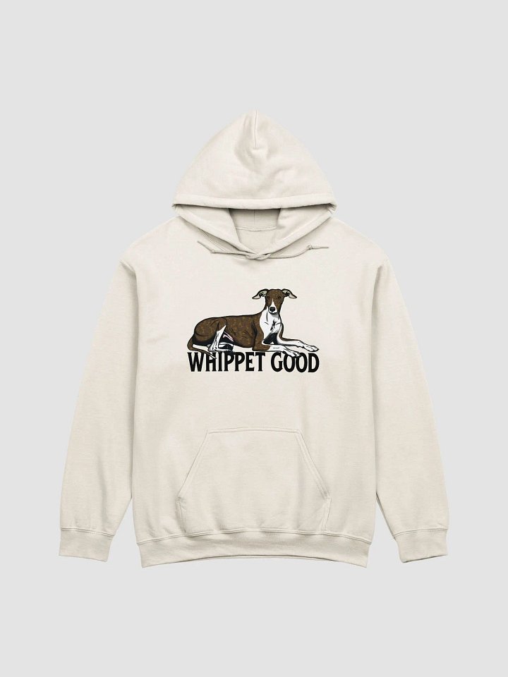 Whippet Good Hooded Sweatshirt of a Whippet(Brindle) | Funny Hoodie for Whippet Paw-rents product image (1)