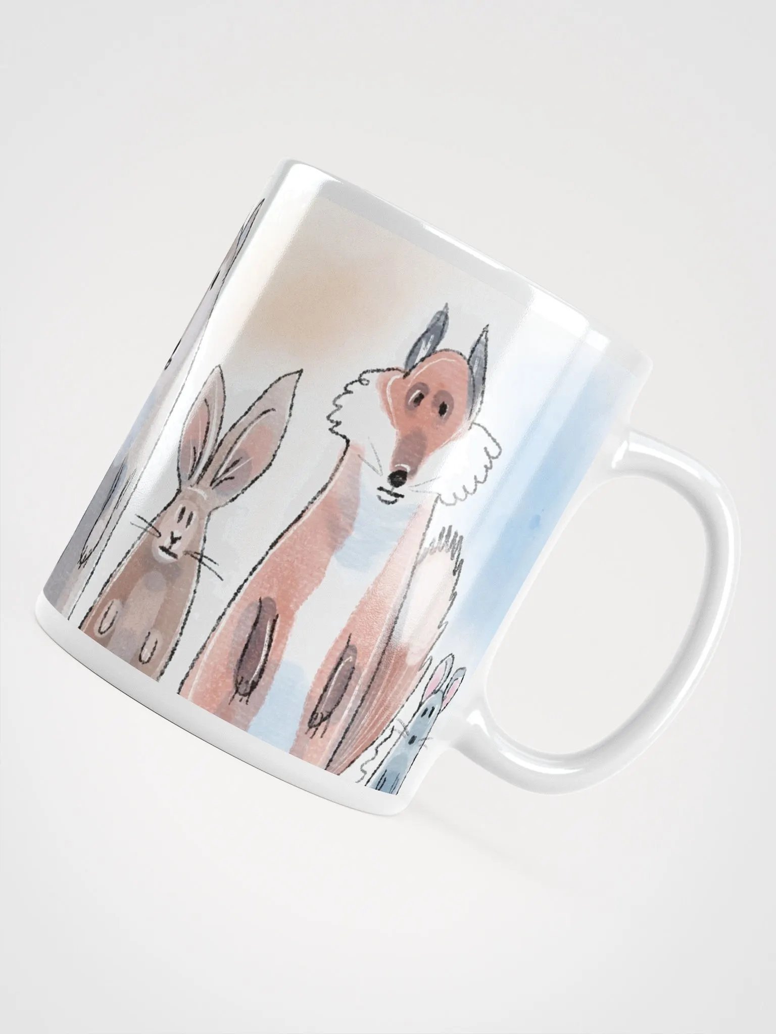 Whimsical Wildlife Gathering Mug product image (4)