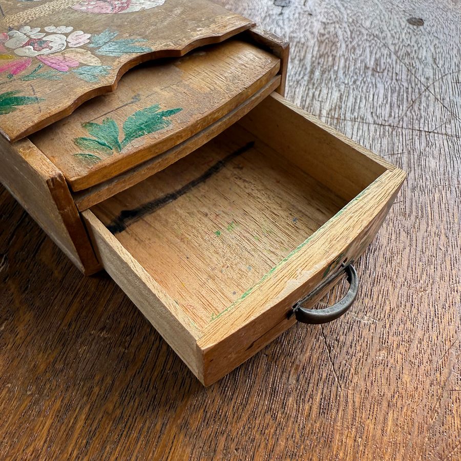 Vintage Japanese Toy Jewelry Box with Mirror – Japan Antique Roadshow product image (7)