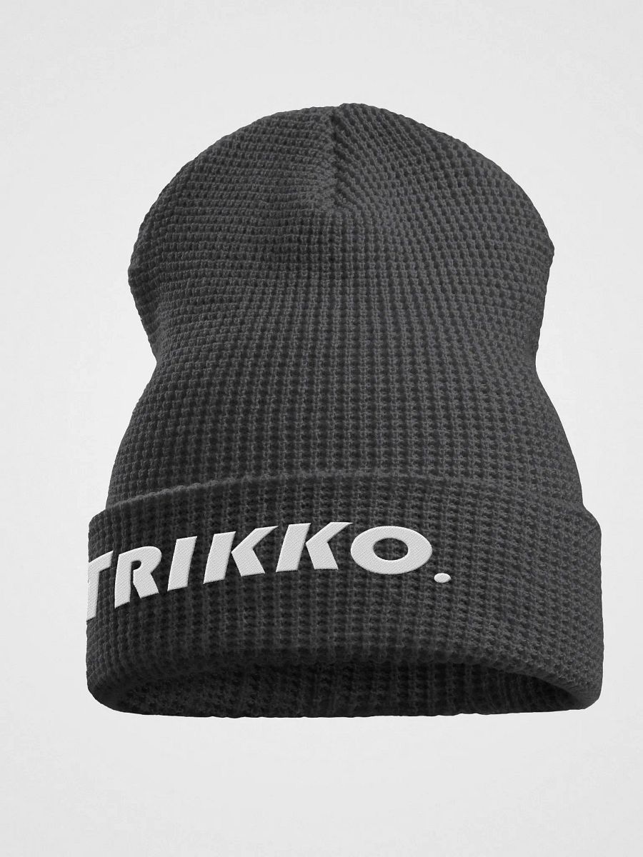 TRIKKO THUNHO Waffle-Knit Beanie product image (1)