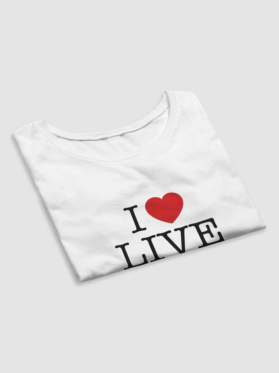 I <3 Live Feeds Crop Tee product image (7)