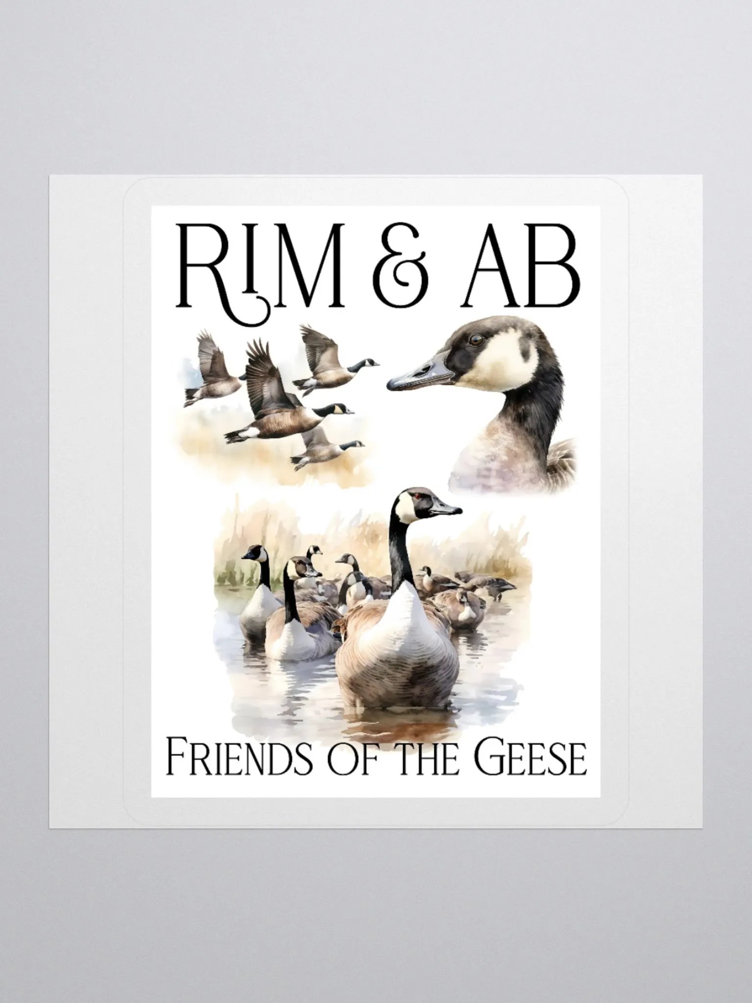 Friends of the Geese Sticker product image (6)