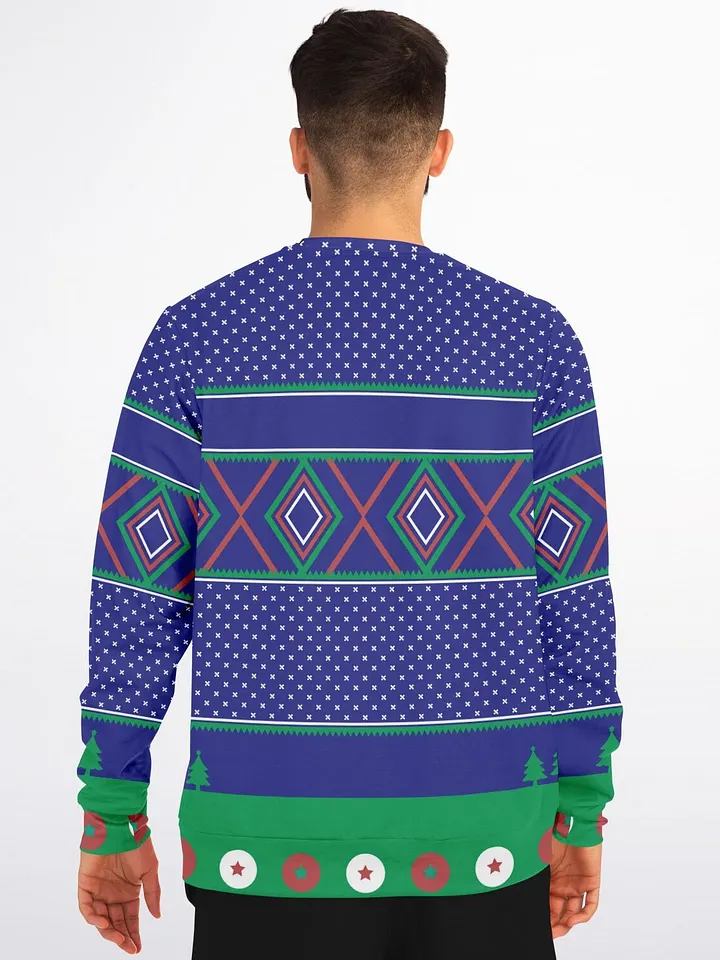 Fishmas Christmas Sweater | Funny Fishing Holiday Sweatshirt | Angler Winter Party Outfit | Fisherman Christmas Gift product image (2)