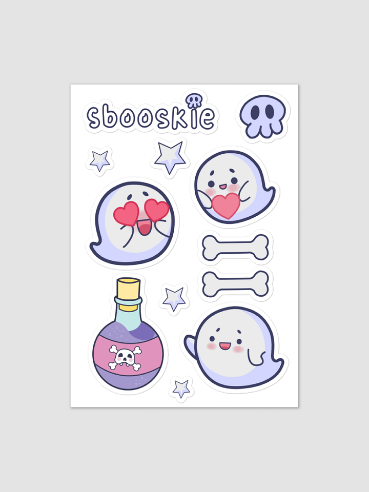 Creepy Cute Ghosty Sticker Sheet product image (1)
