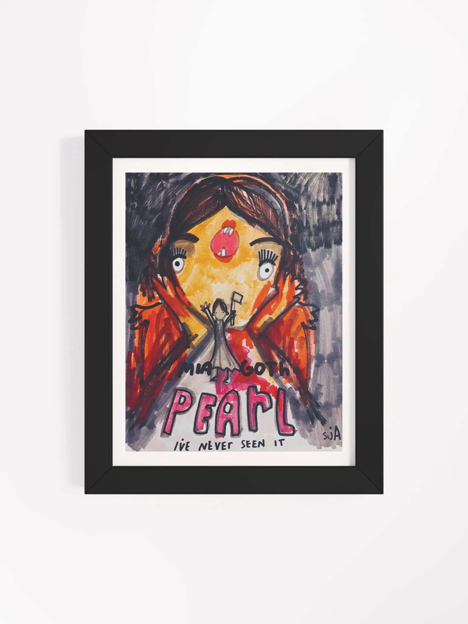 Pearl framed matte poster product image (35)