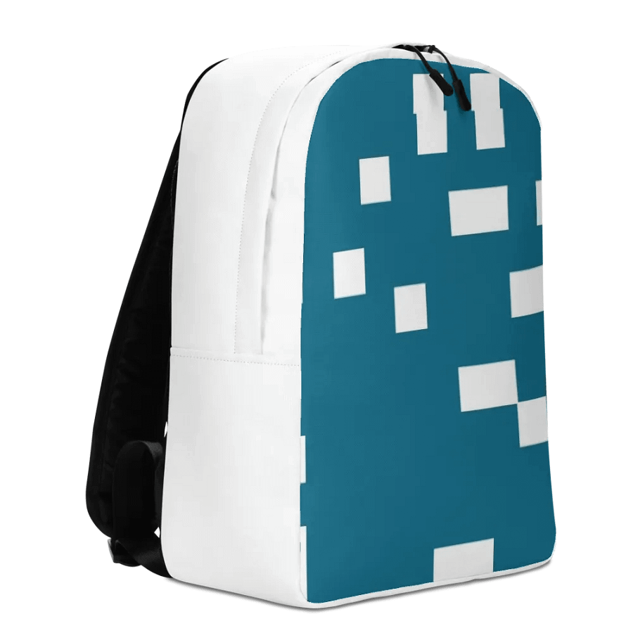 Pattern Art 2 Abstract Blue Backpack product image (3)