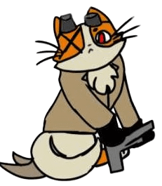 Murder Cats Mini Sticker 3 Pack product image (4)