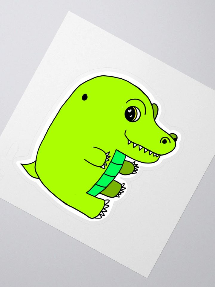 Green Floofy Alligator product image (5)