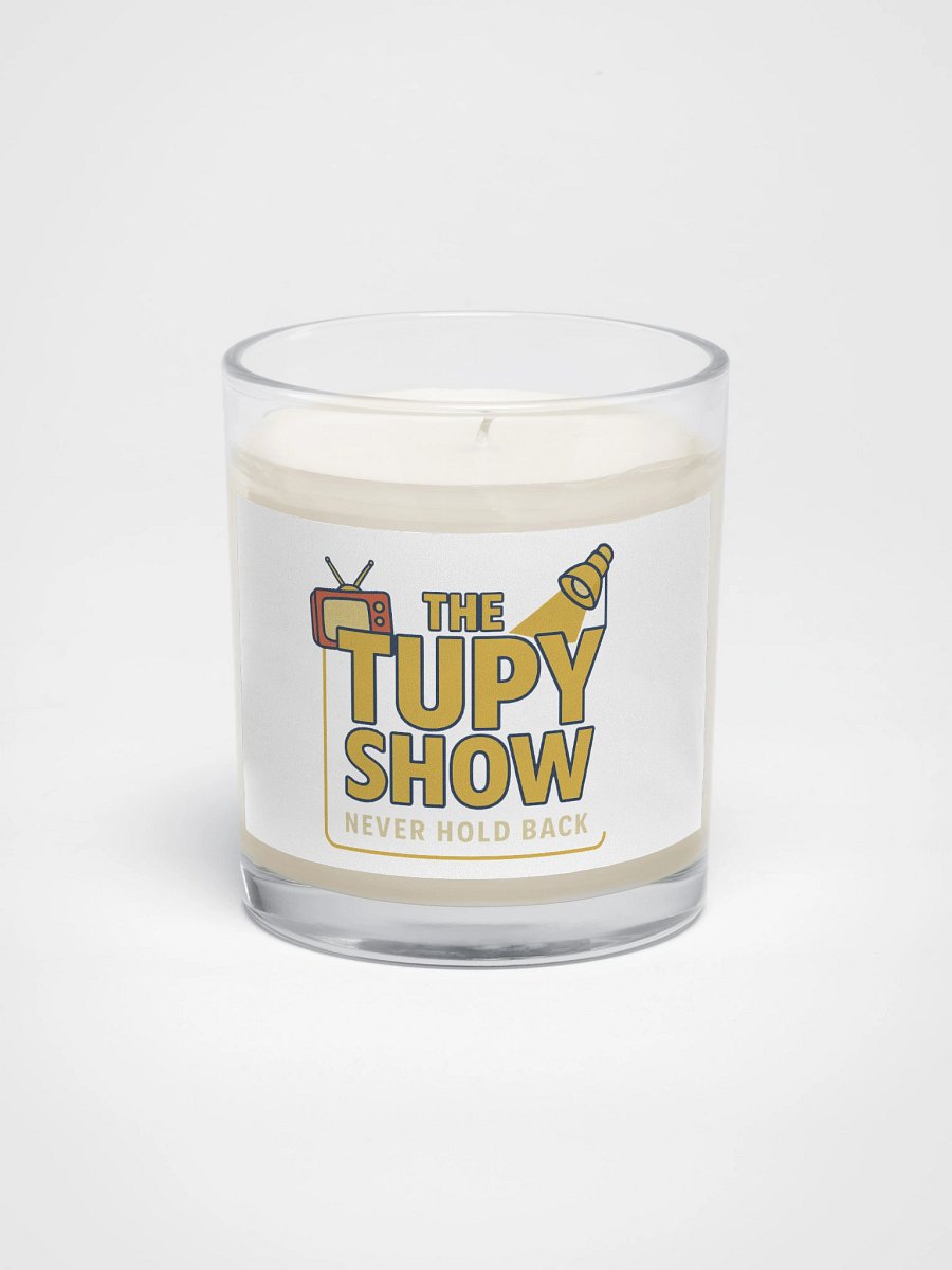 The Tupy Show “Never Hold Back” Candle product image (1)