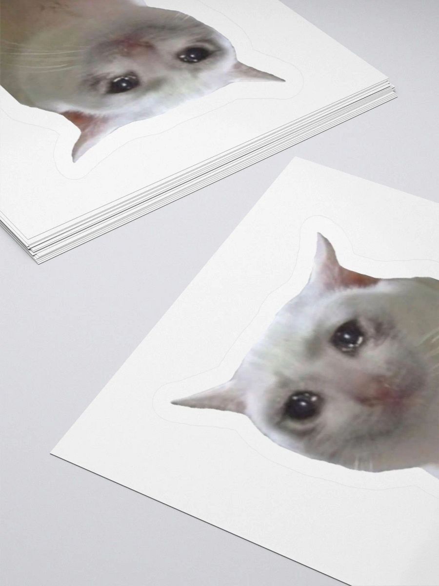 Sorrowful Eyes Vinyl Stickers product image (4)