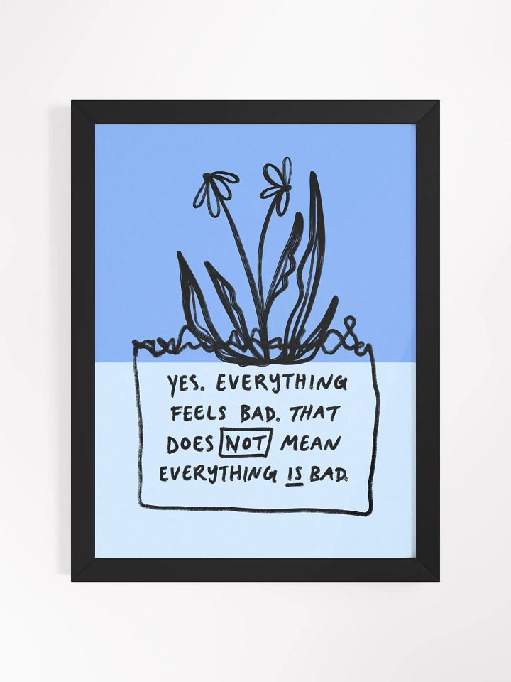 Chill Out Framed Art Print product image (4)