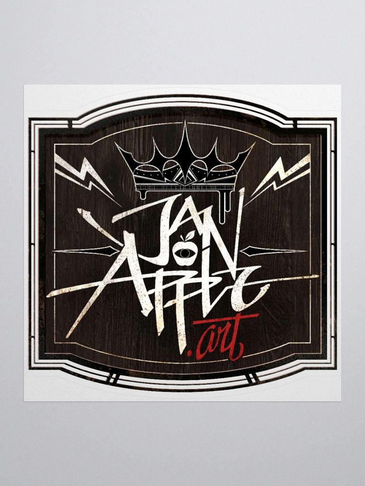JanApple.art Pub Sign ✦ Kiss Cut Stickers product image (2)