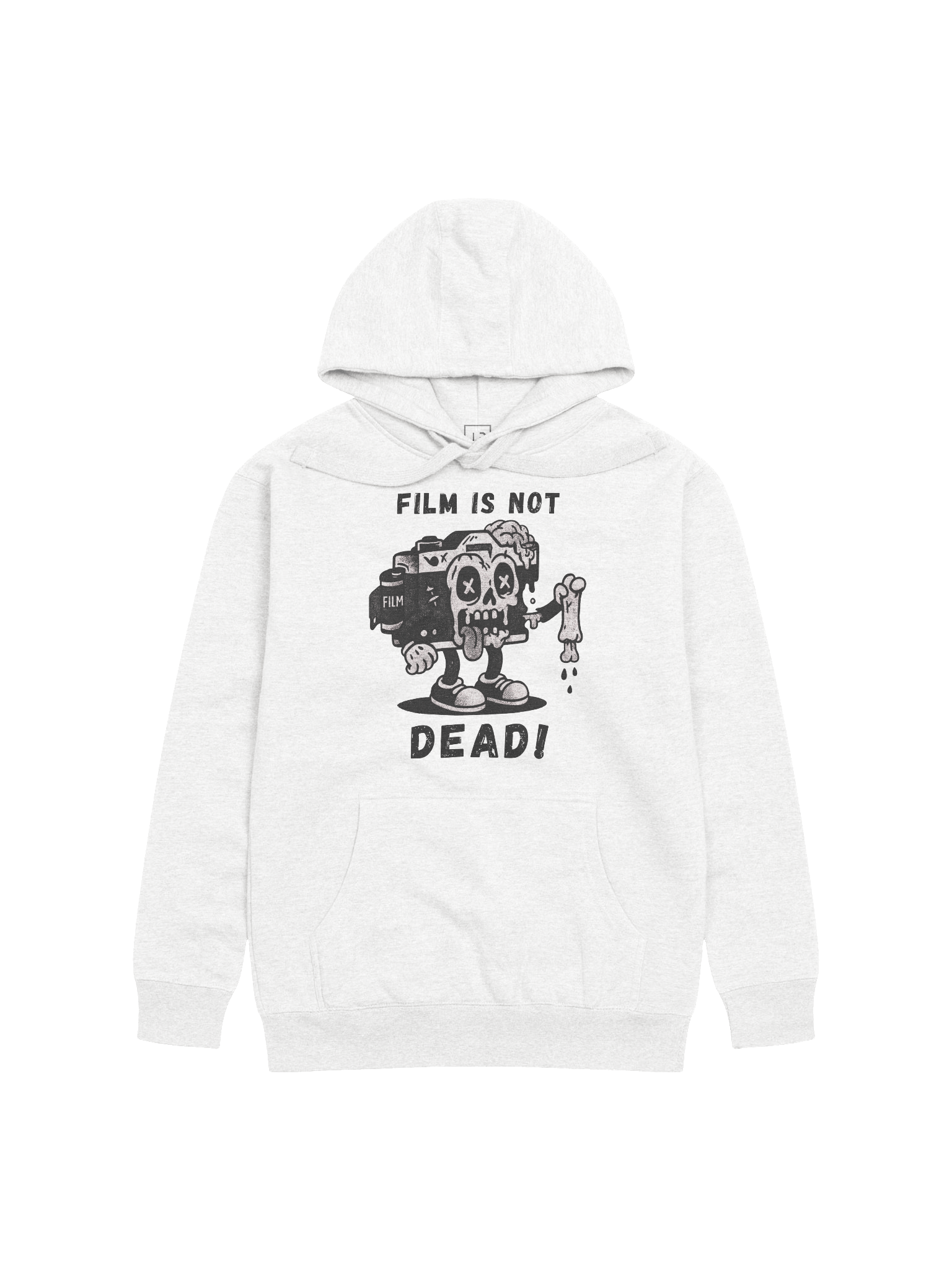 Undead 35mm Vintage Graphic Hoodie (White) product image (1)