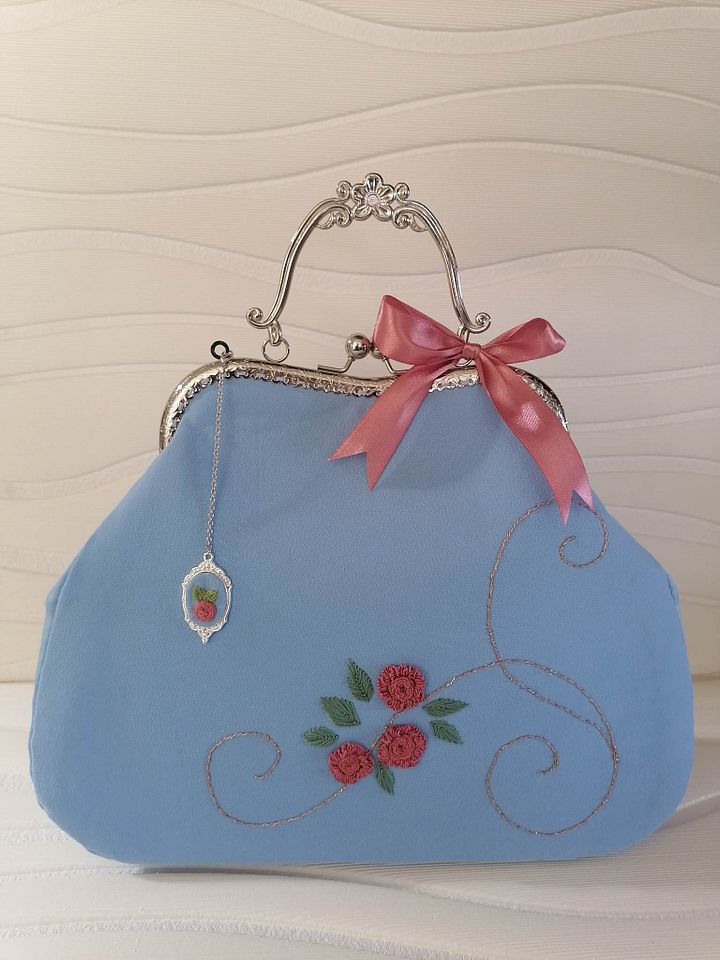 Blue Handbag-Original design product image (2)